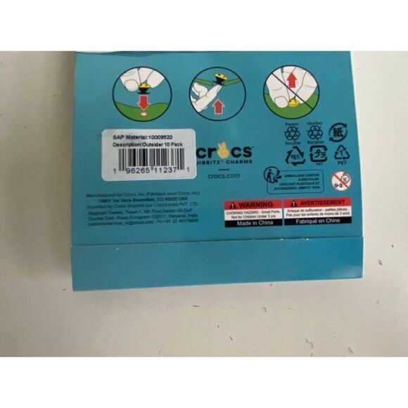 10 Pack Crocs Jibbitz Outsider Van Camp Life NEW - Picture 6 of 7